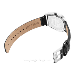 AIGNER MOLISE II AGW.278001.C Black Silver Leather Strap Swiss Made