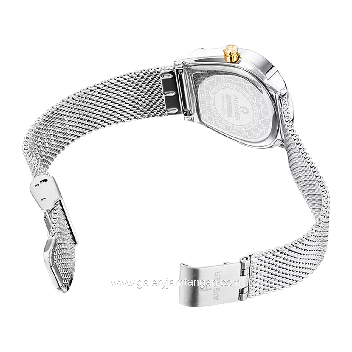 AIGNER MOLISE II AGW.282005.C Silver Gold Shandrope Strap Swiss Made