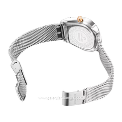 AIGNER MOLISE II AGW.282006.C Silver Rosegold Shandrope Strap Swiss Made