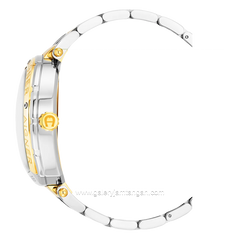 AIGNER ROVIGO AGW.246002 Silver Gold Stainless Steel Swiss Made