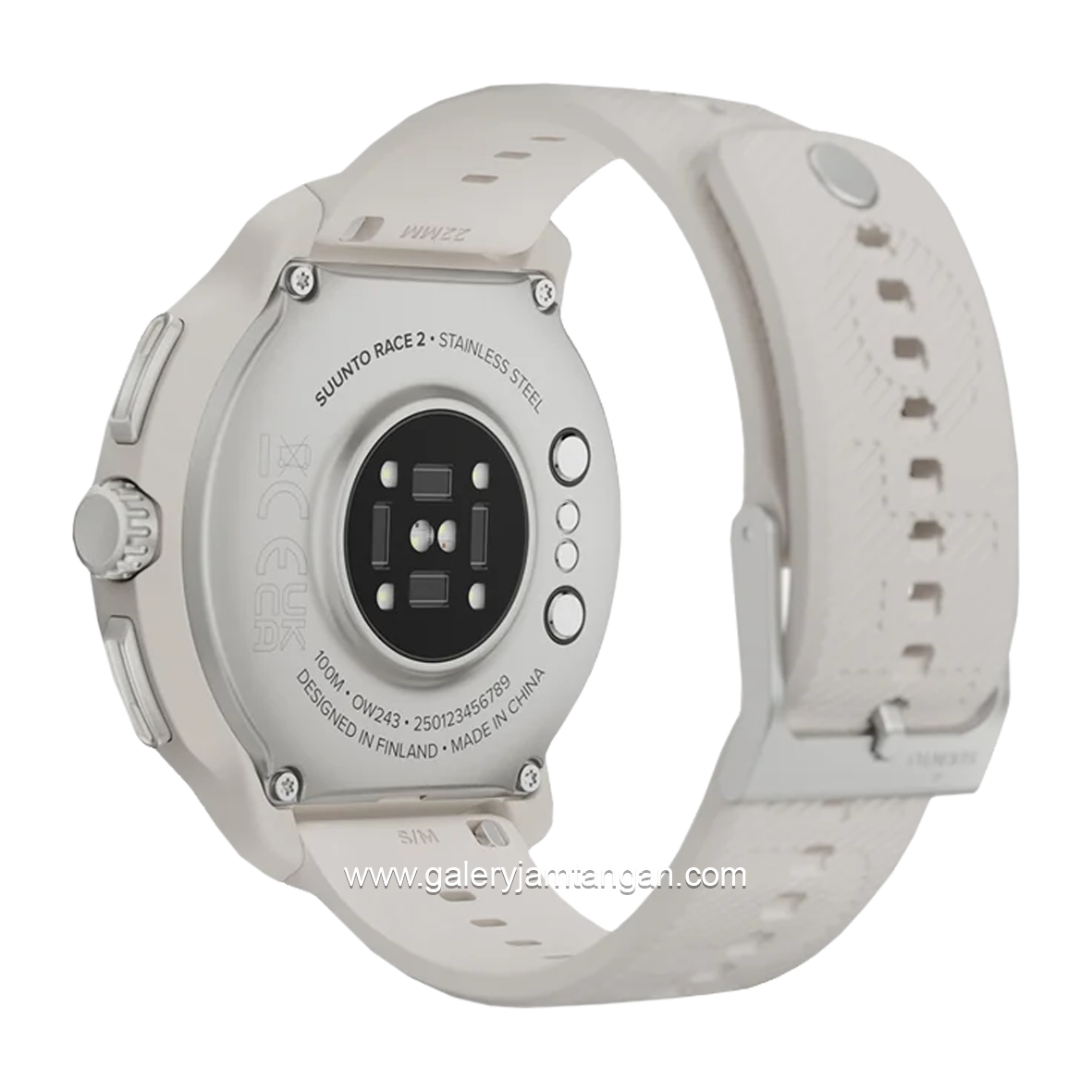 SUUNTO RACE 2 FEATHER GRAY Silicone Strap