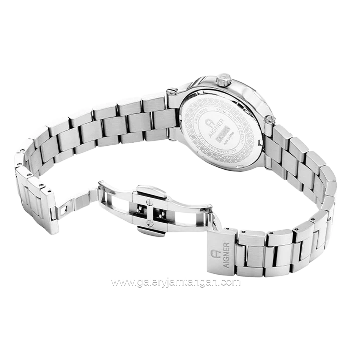 AIGNER TAVIANO 2 AGW.242006 Women's Watch Silver Dial Blue Swiss Made