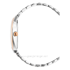 AIGNER TERAMO AGW.247003 Silver Rosegold  Dial Blue Watch Swiss Made