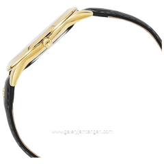 AIGNER TREVISO 2 AGW.240005 Black Gold Leather Watch Swiss Made