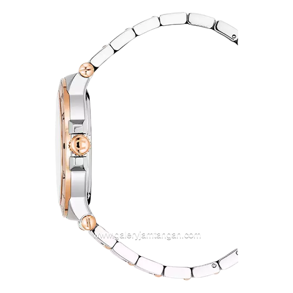 AIGNER TRIESTE 2 AGW.243005 Silver Rosegold Dial Blue Watch Swiss Made