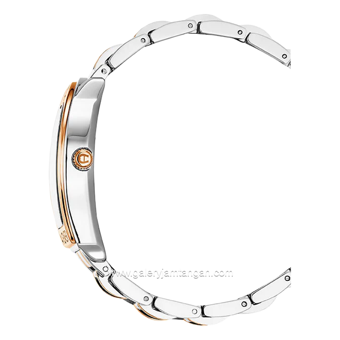 AIGNER VERONA DUE AGW.260004 Silver Combinasi Rosegold Dial Midnight Black Swiss Made