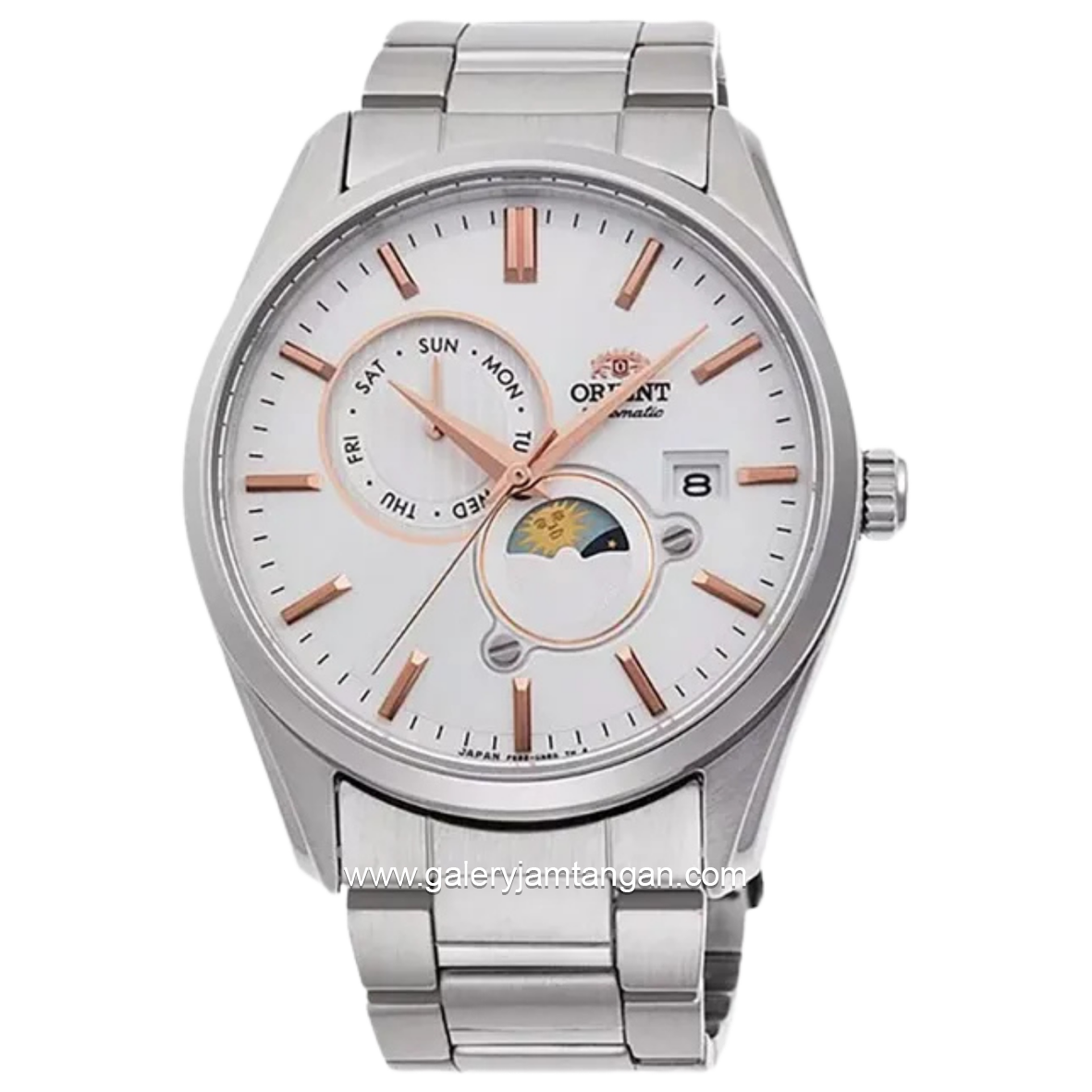 ORIENT RA-AK0306S30B SUN & MOON Automatic Stainless Steel