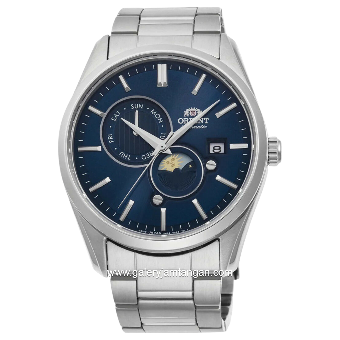 ORIENT RA-AK0308L30B SUN & MOON Automatic Stainless Steel