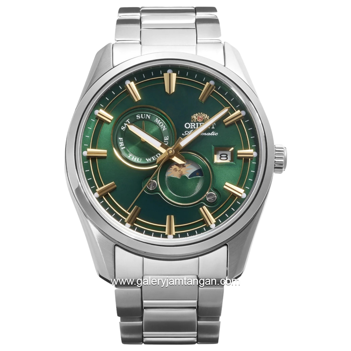 ORIENT RA-AK0314E30B SUN & MOON Automatic Stainless Steel