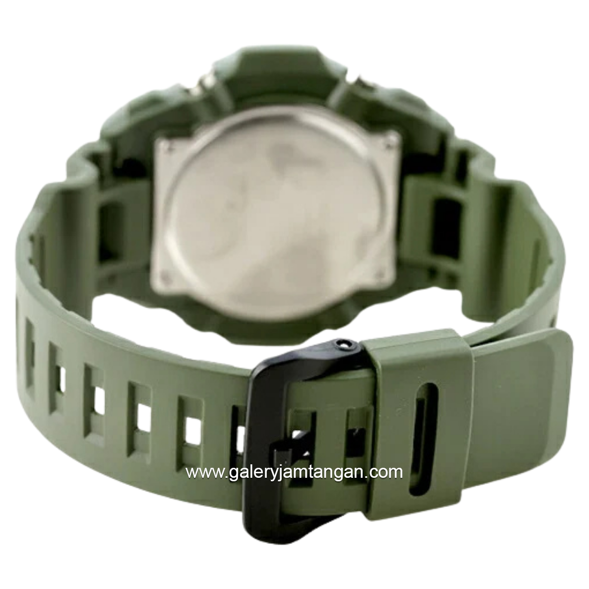 CASIO AQ-S820W-3BVDF Tough Solar Green Dial Black Resin Strap