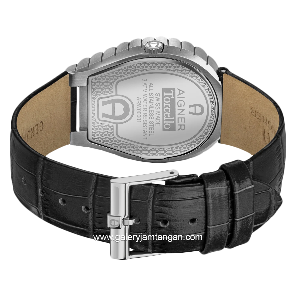 AIGNER TORCELLO ARWGA0000101 Black Mens Watch Swiss Made