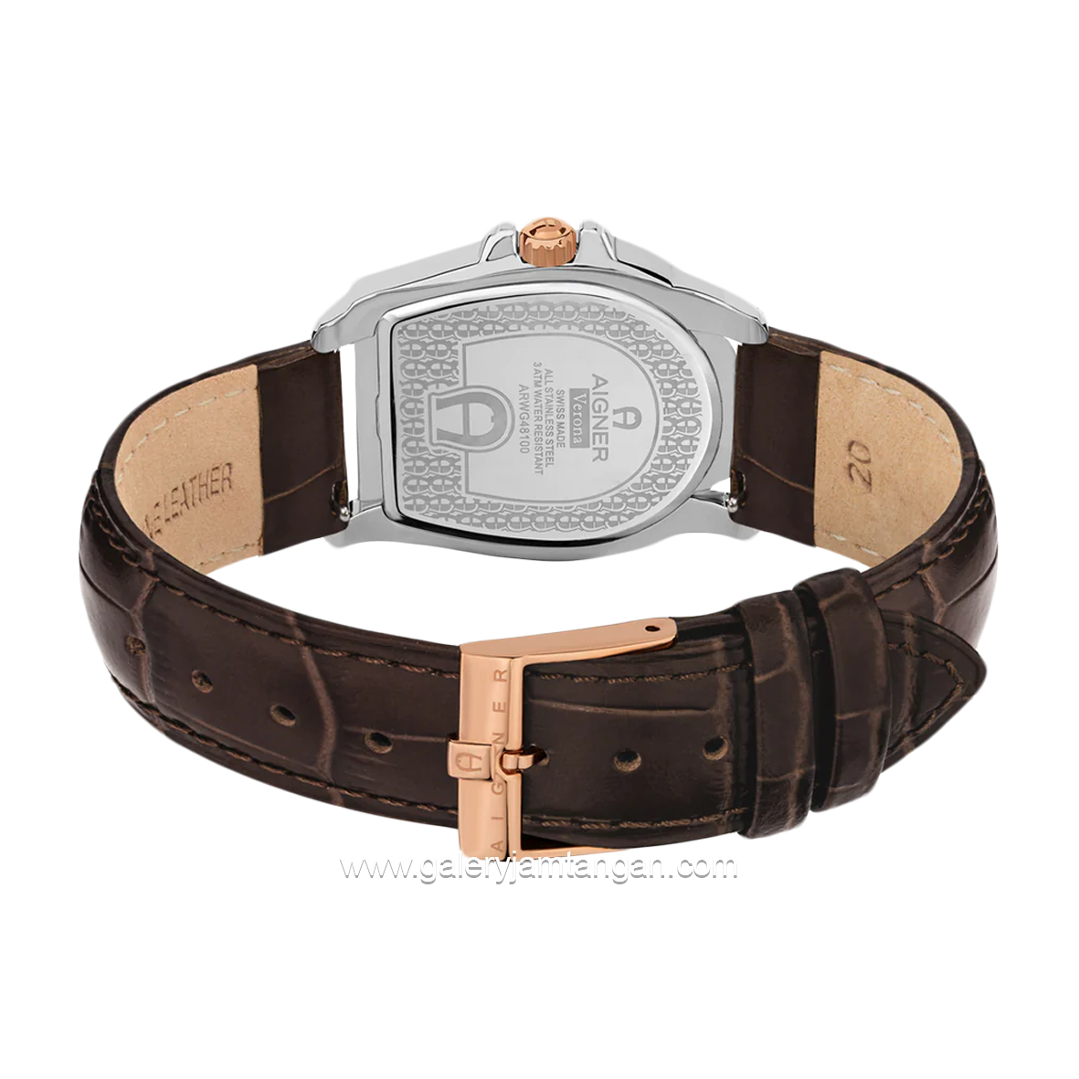 AIGNER VERONA ARWGA4810007 Brown Mens Watch Swiss Made