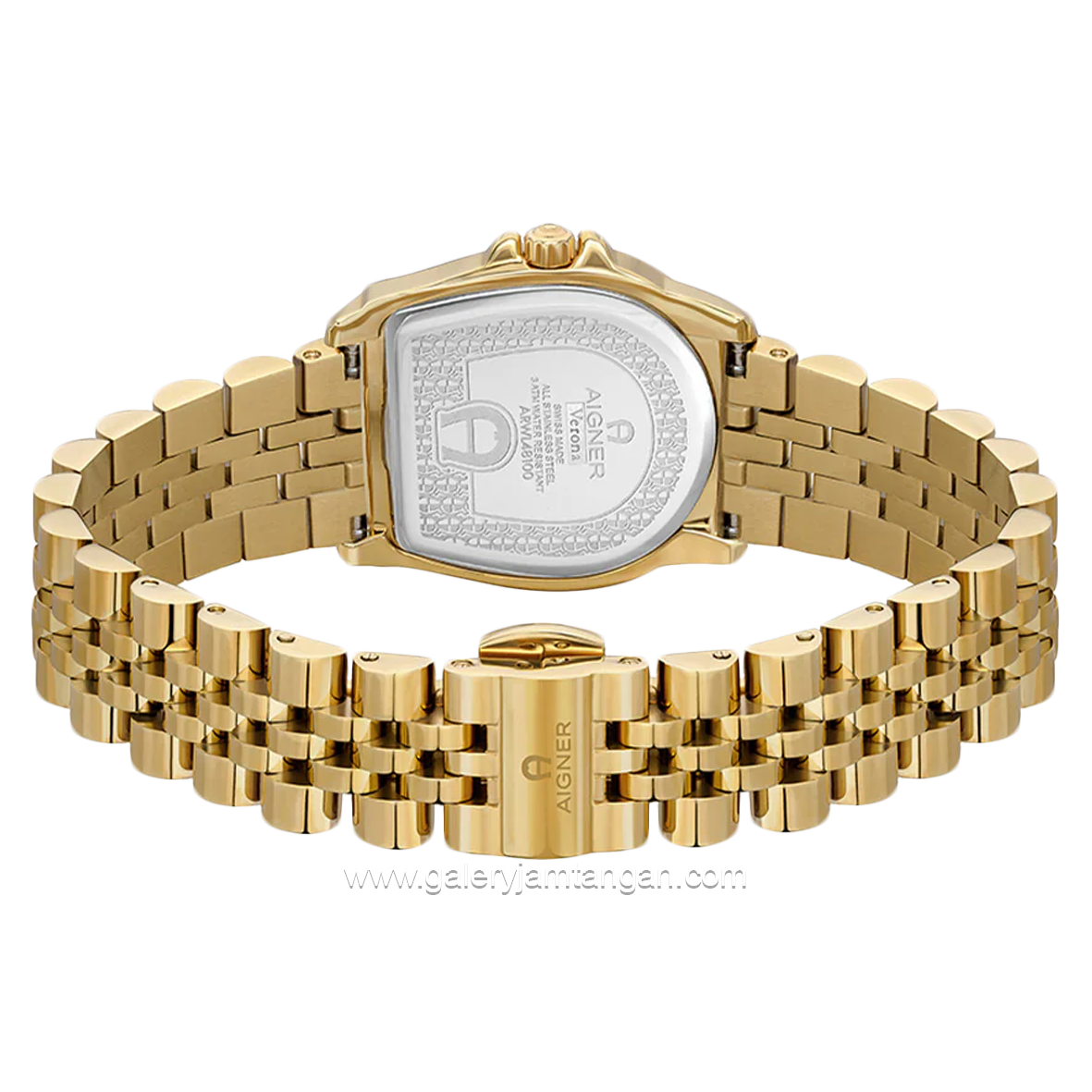 AIGNER VERONA ARWLG4810001 Gold Womens Watch Swiss Made