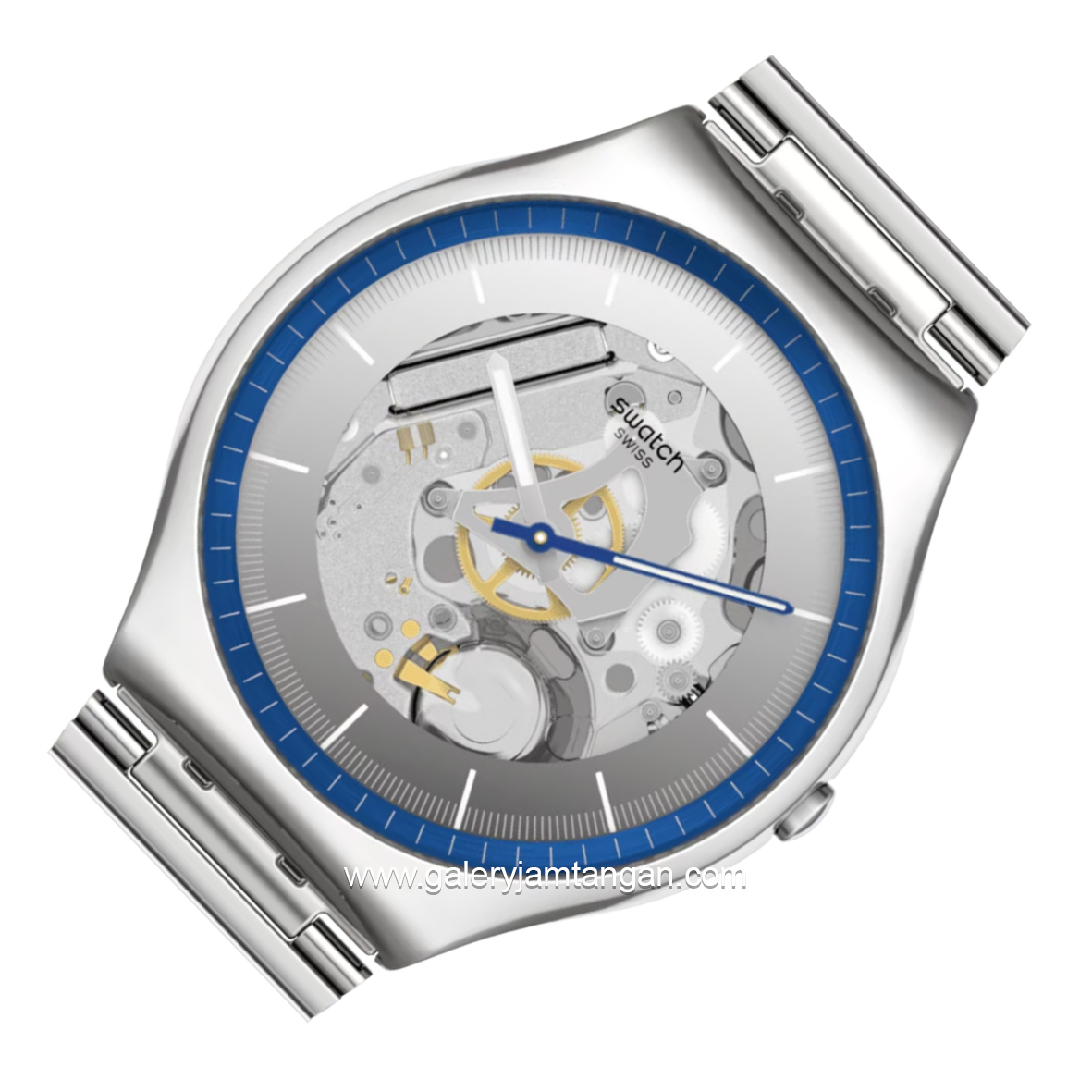 SWATCH SS07S116GG Silver Stainless Steel Swiss Made