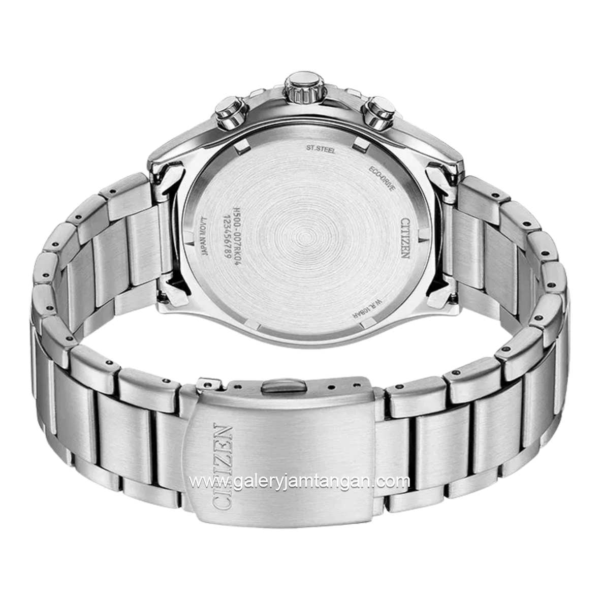 CITIZEN ECO DRIVE AT2568-82E Silver Dial Black Stainless Steel