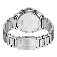 CITIZEN ECO DRIVE AT2568-82E Silver Dial Black Stainless Steel