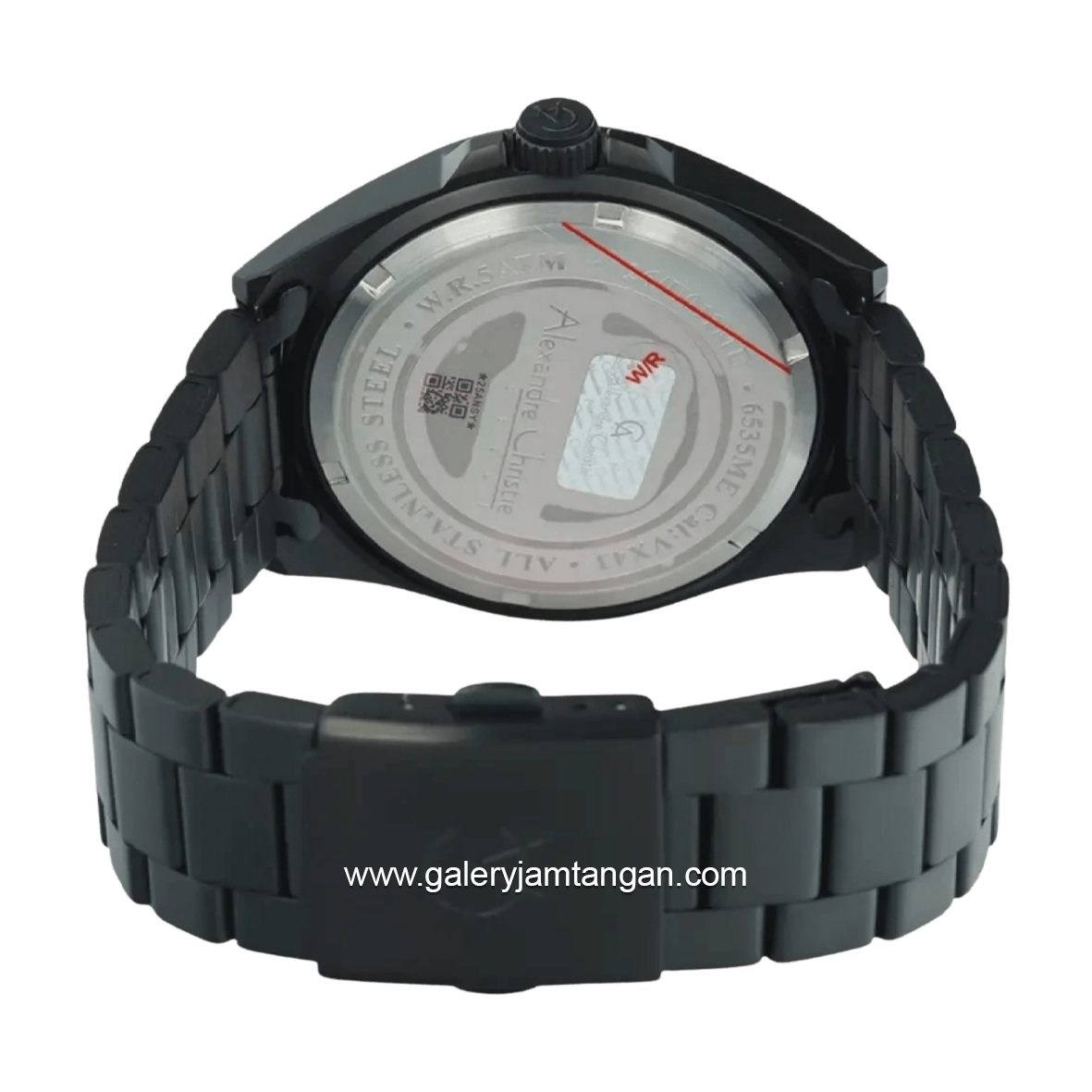Alexandre Christie AC 6535 MEBIPBA Black Stainless Steel