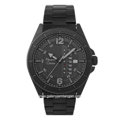 Alexandre Christie AC 6535 MEBIPBA Black Stainless Steel