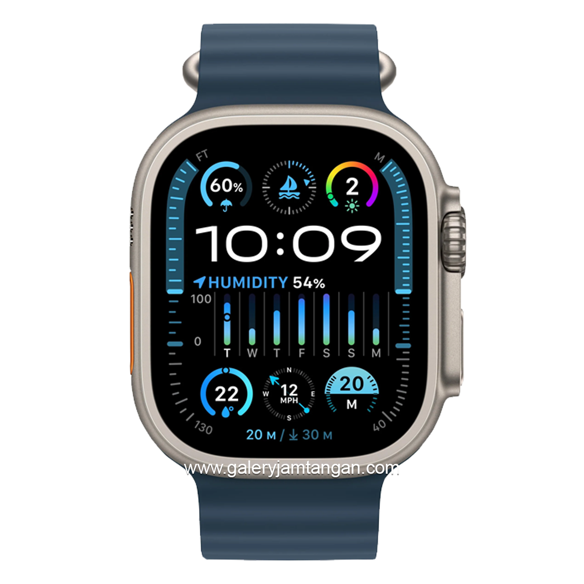 APPLE WATCH ULTRA 2 Blue Osean Band