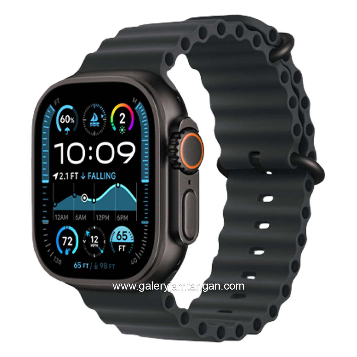 APPLE WATCH ULTRA 2 Black Osean Band