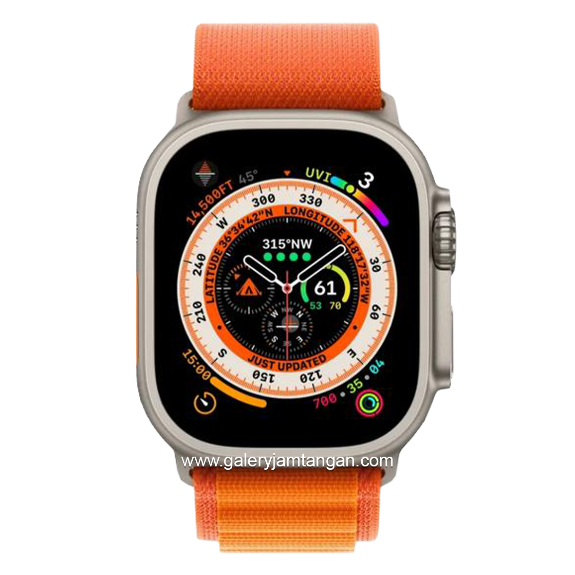 APPLE WATCH ULTRA 49 mm Orange Alpine Loop Band