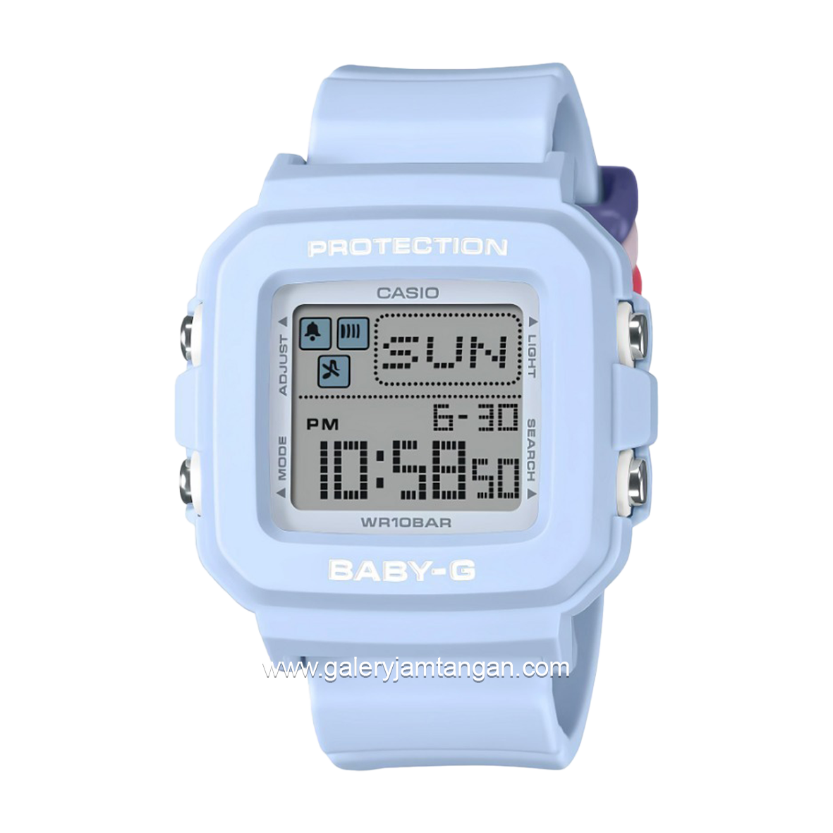 G-SHOCK BABY-G BGD-10L-2DR Blue Digital Rubber Strap