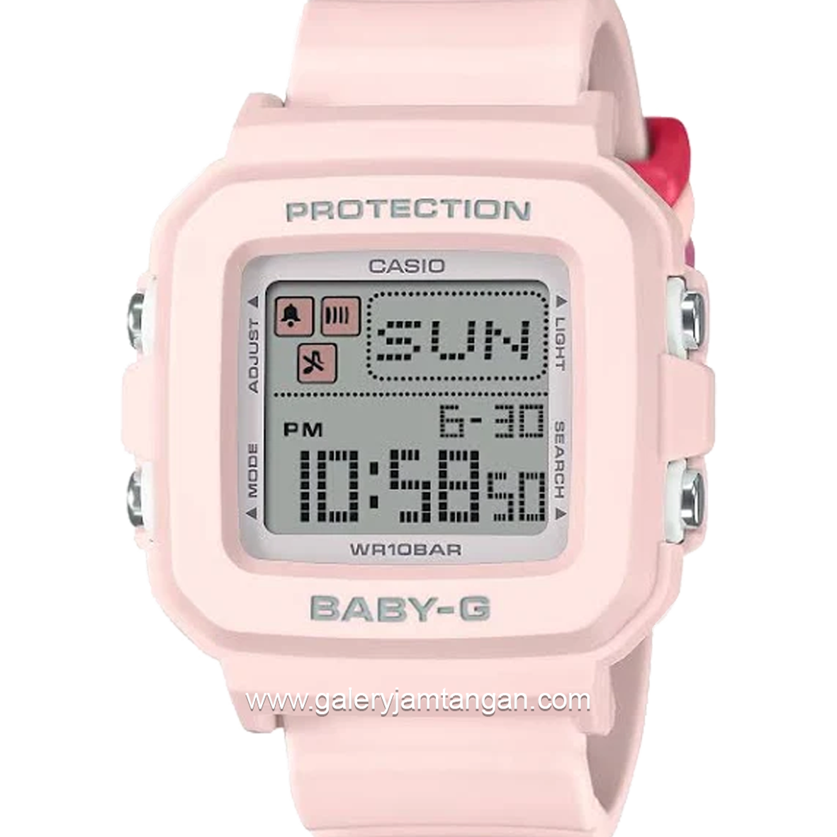 G-SHOCK BABY-G BGD-10L-4DR Pink Digital Rubber Strap
