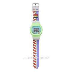 DIGITEC BDG-7100T-PX Disney Pixar Green White Digital Rubber Strap
