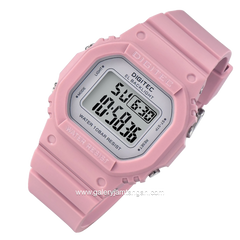 DIGITEC BDG-7024T Full Pink Digital Rubber Strap