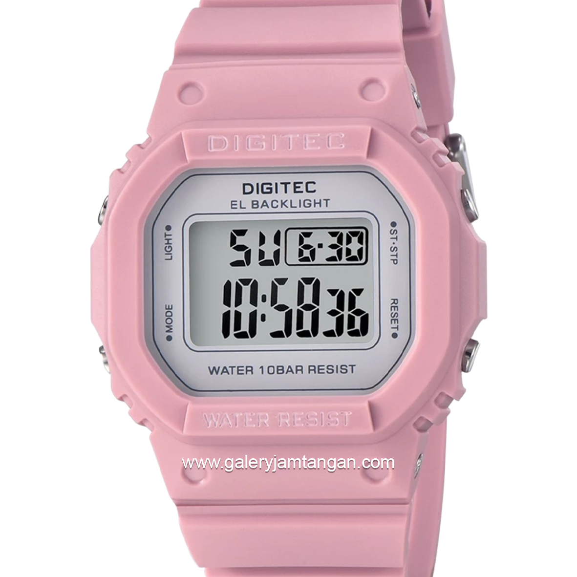 DIGITEC BDG-7024T Full Pink Digital Rubber Strap
