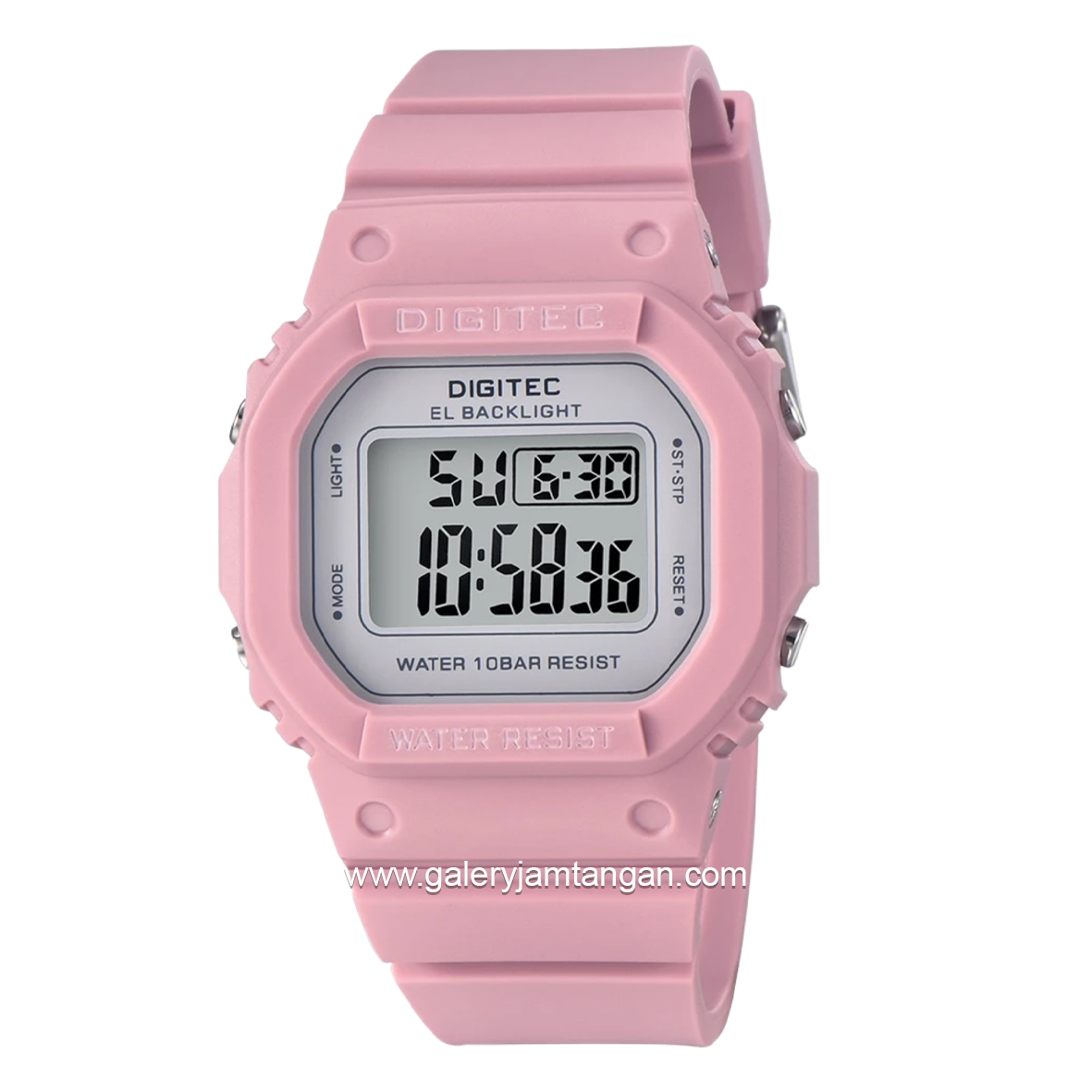 DIGITEC BDG-7024T Full Pink Digital Rubber Strap