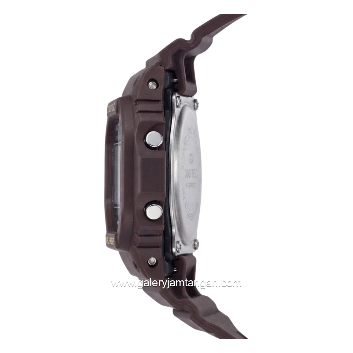 DIGITEC BDG-7024T Full Brown Digital Rubber Strap