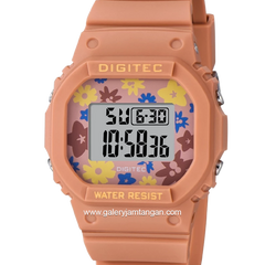 DIGITEC BDG-7024T Orange Digital Rubber Strap