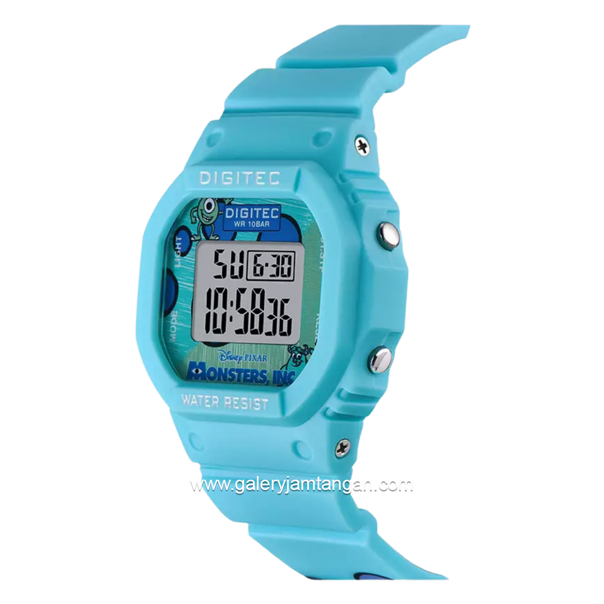 DIGITEC BDG-7100T-PX Disney Pixar Full Blue Digital Rubber Strap