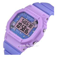 DIGITEC BDG-7100T-PX Disney Pixar Purple Digital Rubber Strap