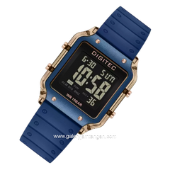 DIGITEC BDG-7133T Blue Digital Rubber Strap