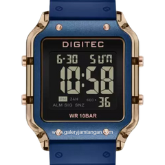 DIGITEC BDG-7133T Blue Digital Rubber Strap