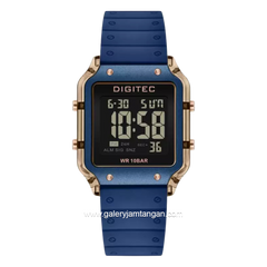 DIGITEC BDG-7133T Blue Digital Rubber Strap