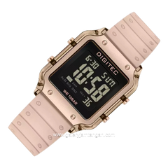 DIGITEC BDG-7133T Cream Digital Rubber Strap