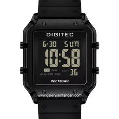 DIGITEC BDG-7133T Black Digital Rubber Strap