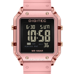 DIGITEC BDG-7133T Pink Digital Rubber Strap