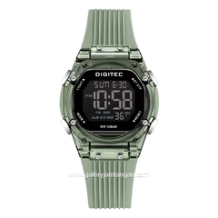 DIGITEC BDG-7208T Full Green Digital Rubber Strap