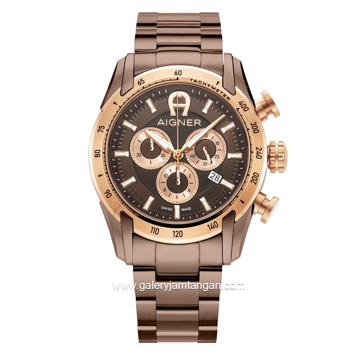 AIGNER BENEVENTO AGW.236003 Brown Chronograph Swiss Made