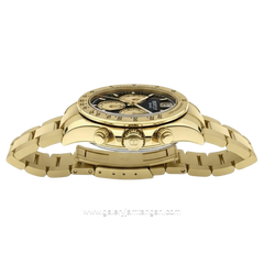 BENTLEY BL-21-33 Gold Dial Black Stainless Steel Strap