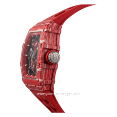 BENTLEY THE VIBRANCE BL-71-85 Automatic Full Red Rubber Strap