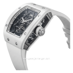 BENTLEY THE BLANCHE BL-72-72 Automatic White Silver Rubber Strap