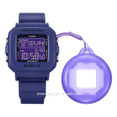 G-SHOCK BABY-G BGD-10K-2DR Purple Navy Digital Resin Strap