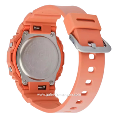 BABY G BGD-565RP-4DR Retro Pop Floral Pattern Orange Resin Band