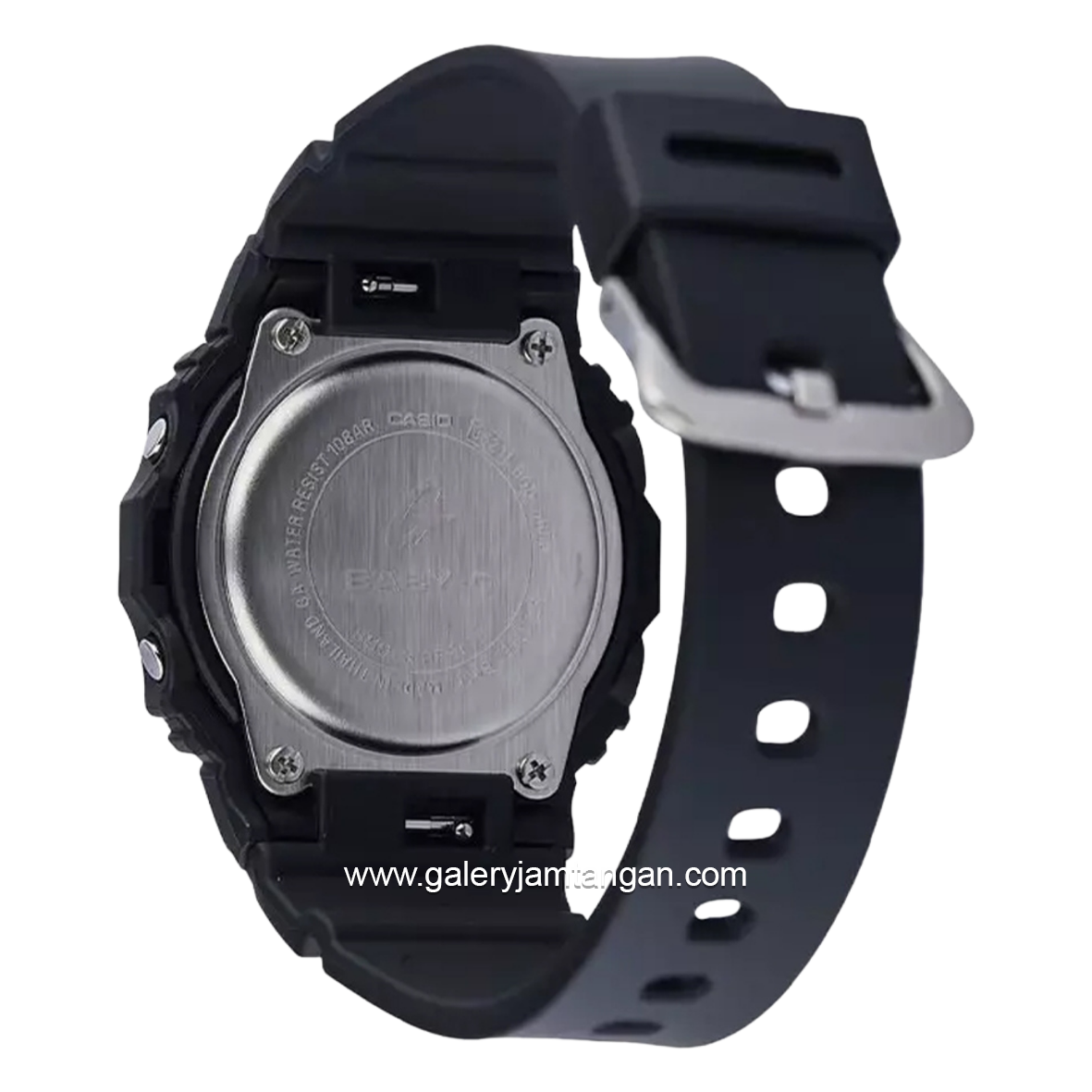 BABY G BGD-565U-1DR Black Digital Rubber Strap