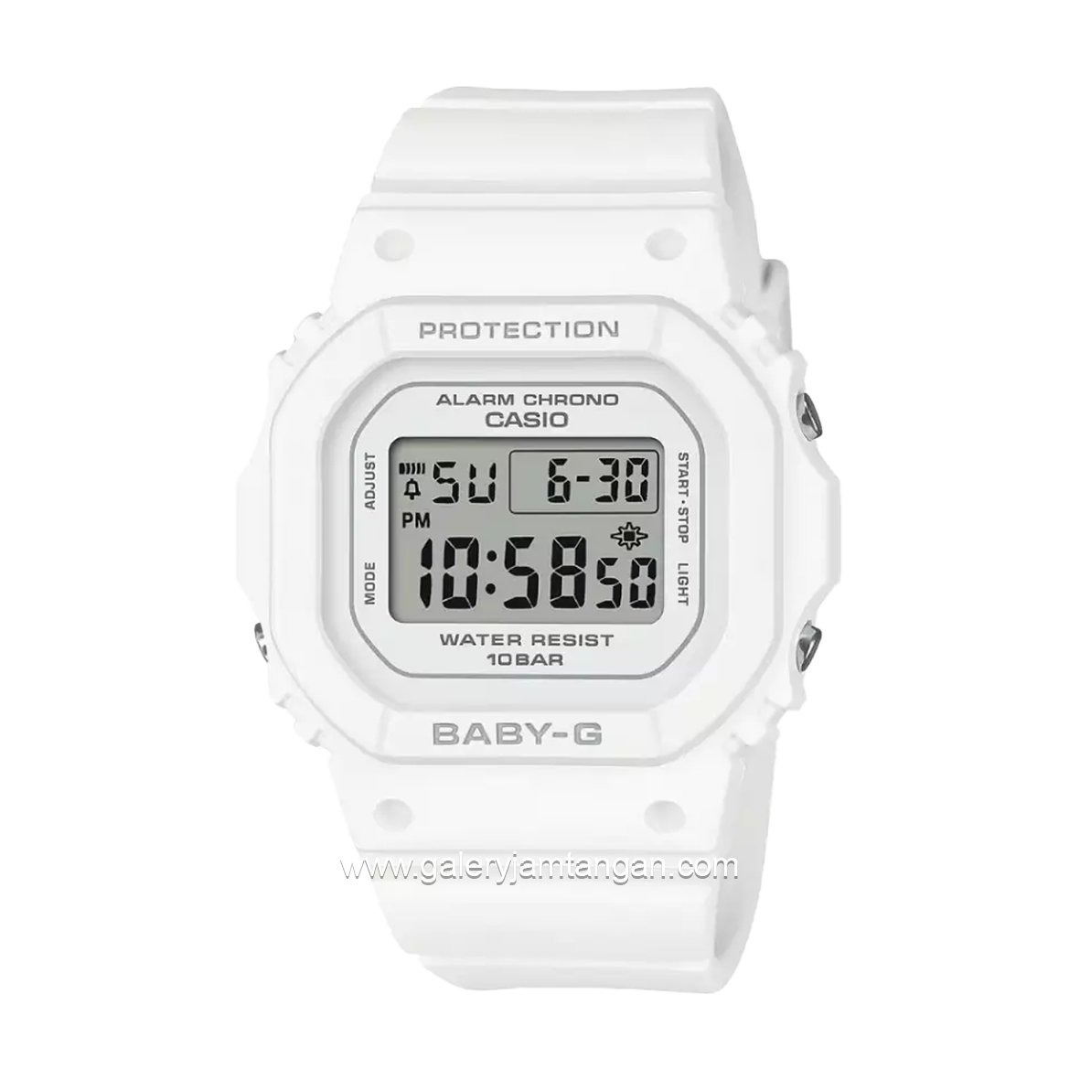G-SHOCK BABY-G BGD-565U-7DR White Digital Rubber Strap